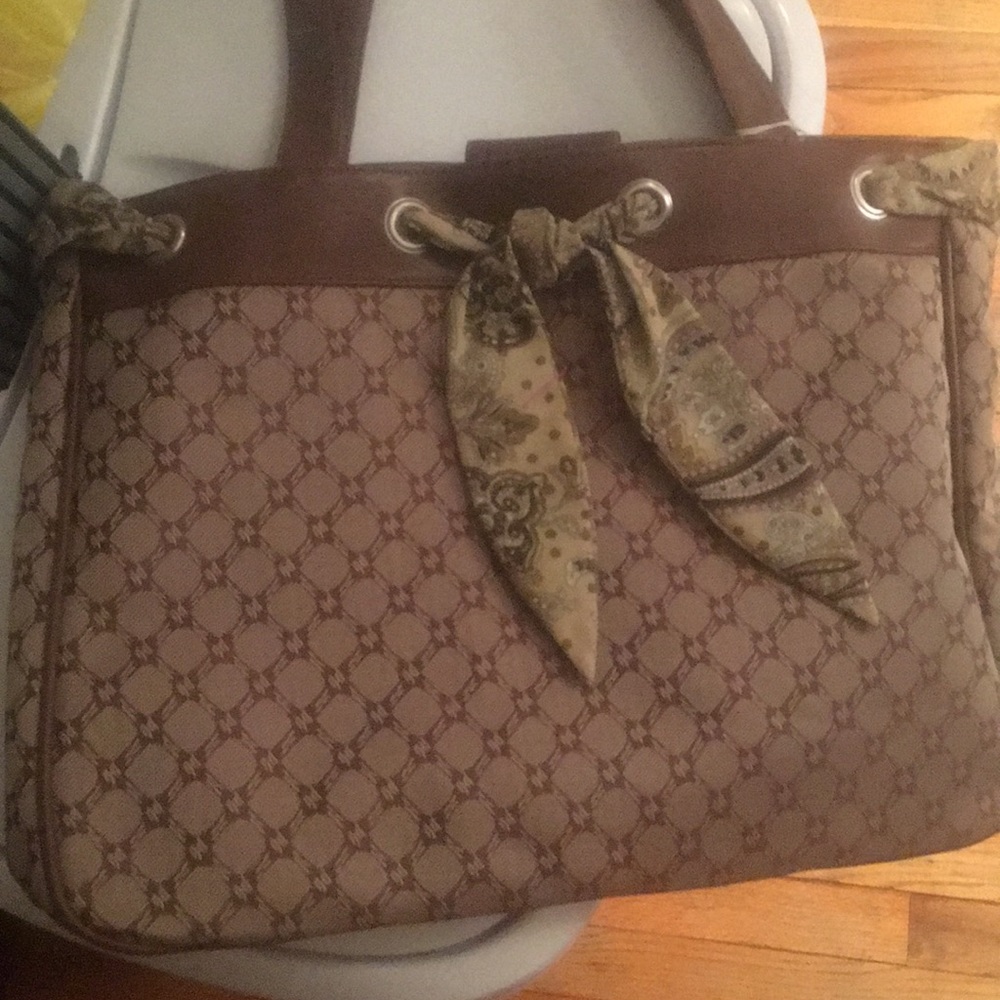 Chadwick Brown/ Tan Tote/Purse - Picture 1 of 4